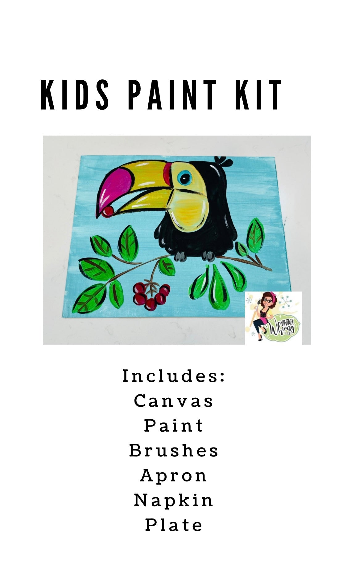 Kids Paint Kit (Canvas)