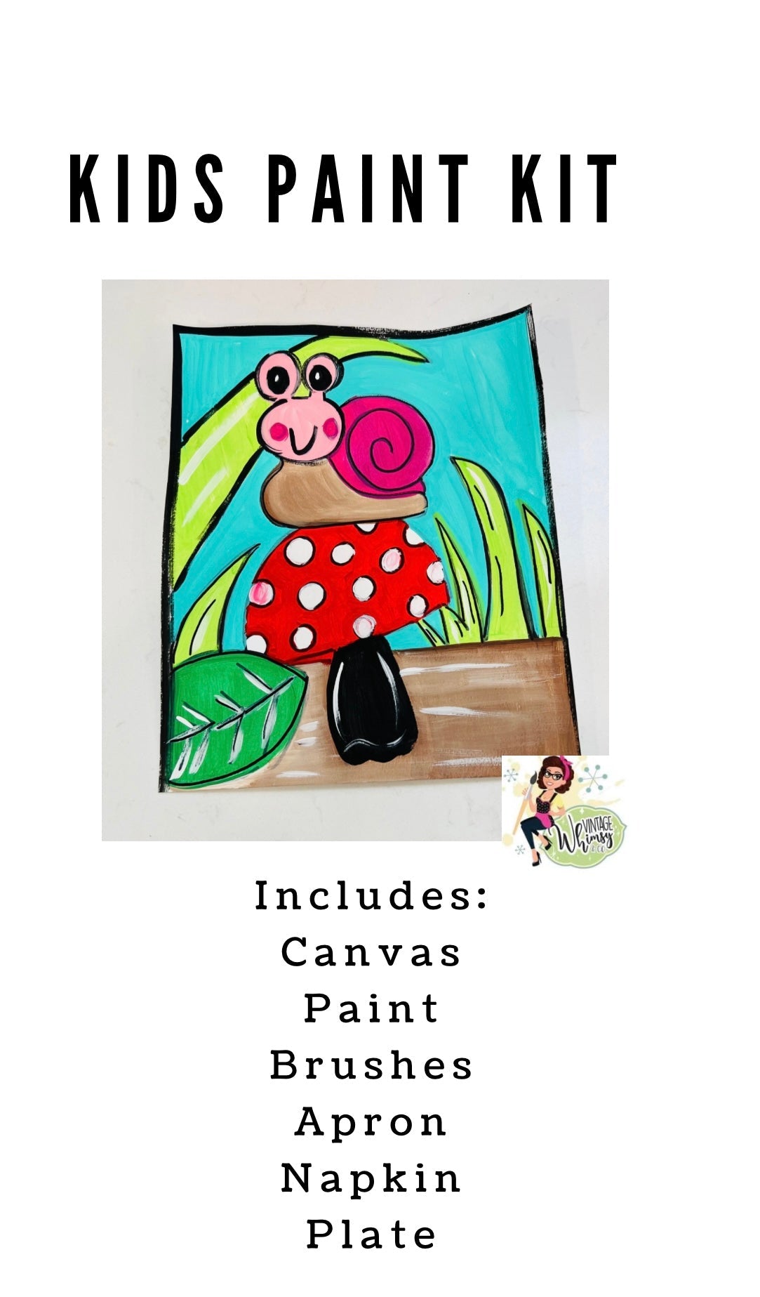 Kids Paint Kit (Canvas)
