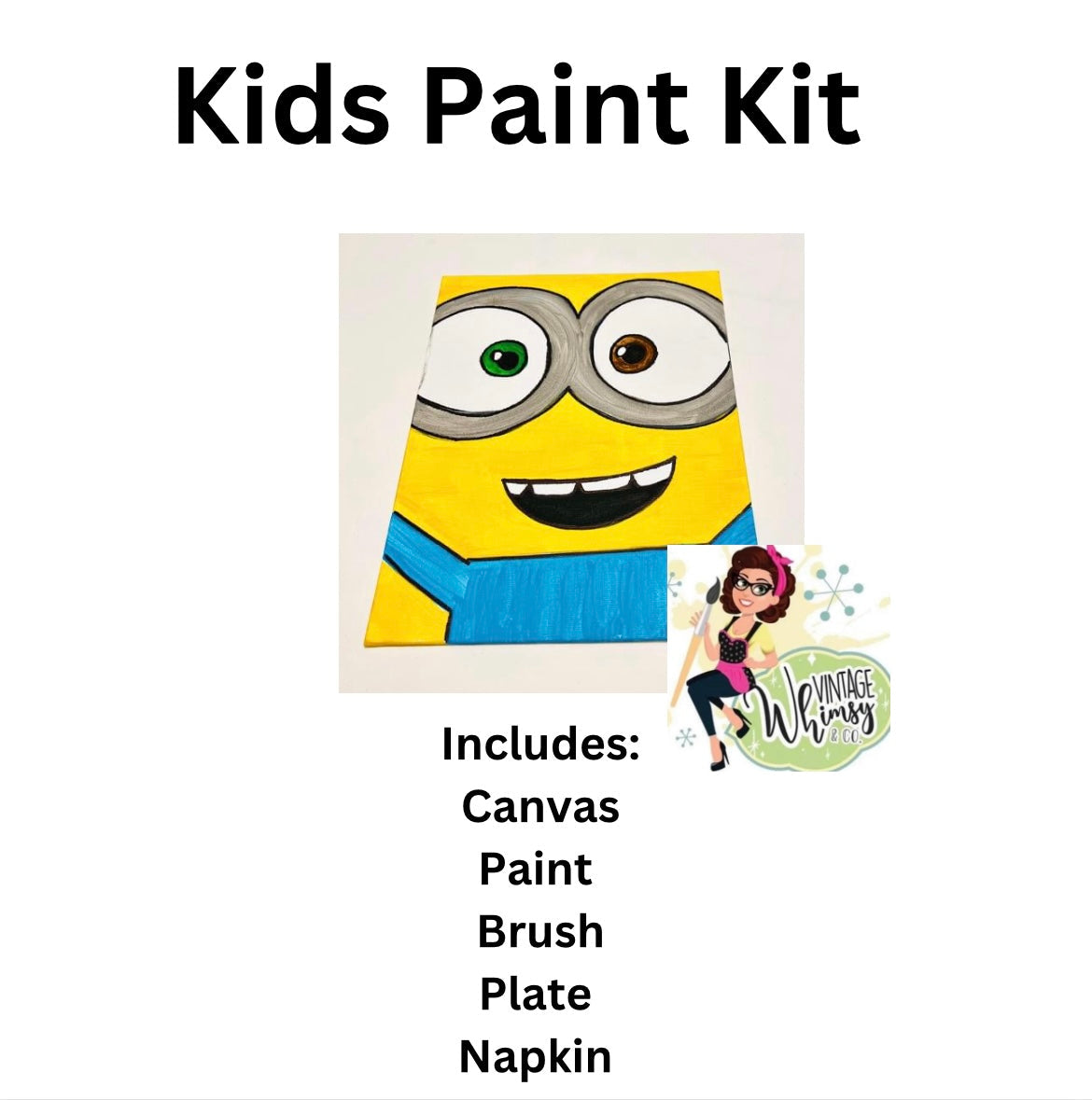 Kids Paint Kit (Canvas)