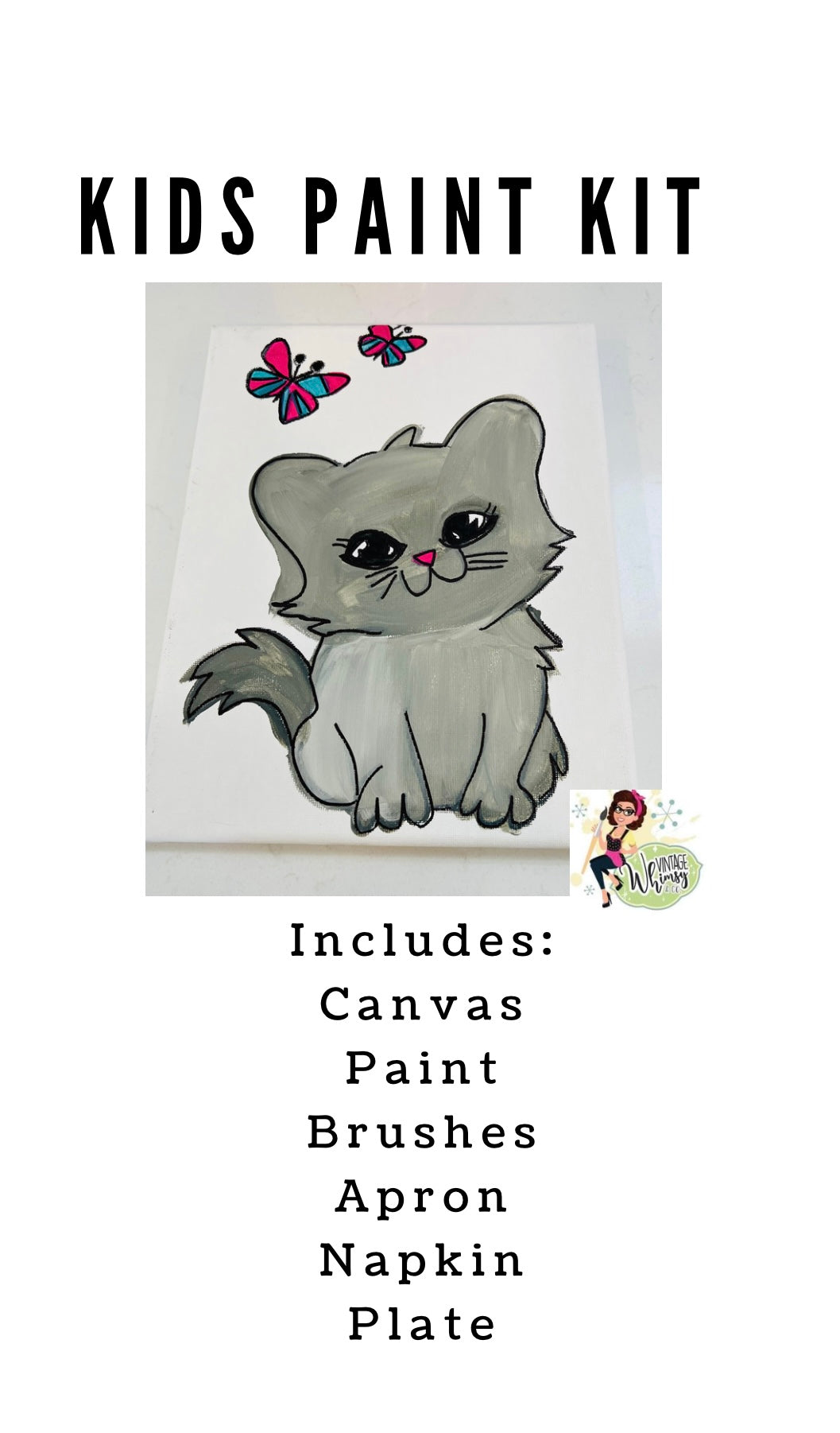 Kids Paint Kit (Canvas)