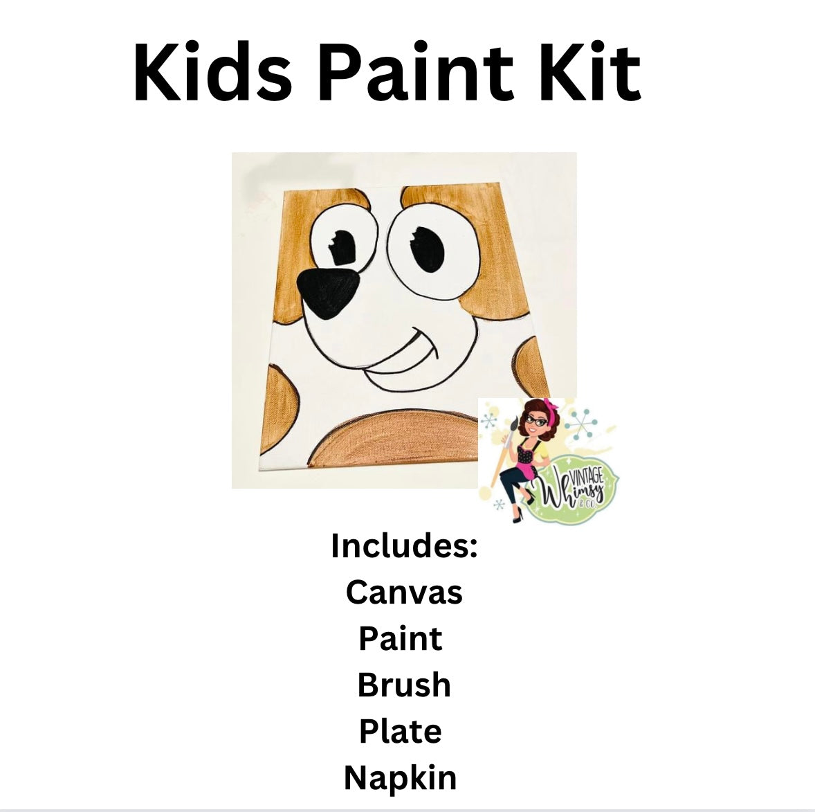 Kids Paint Kit (Canvas)