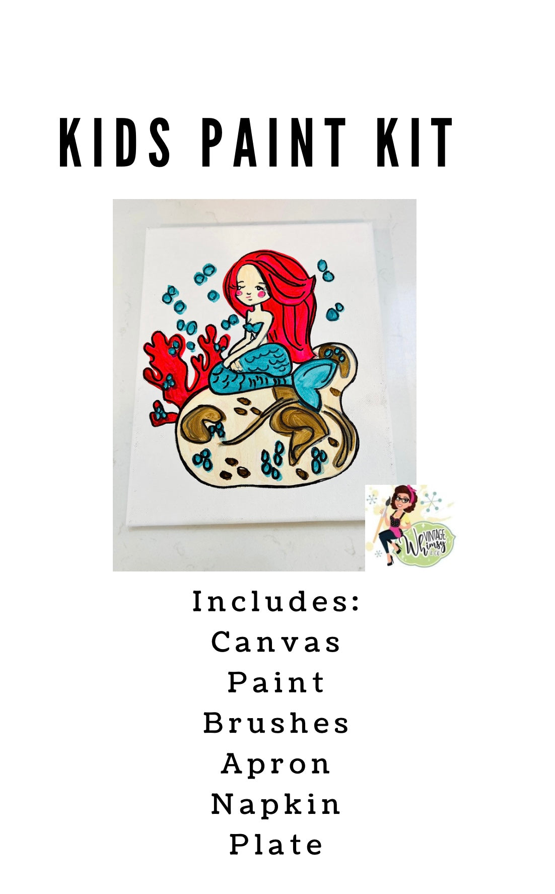 Kids Paint Kit (Canvas)