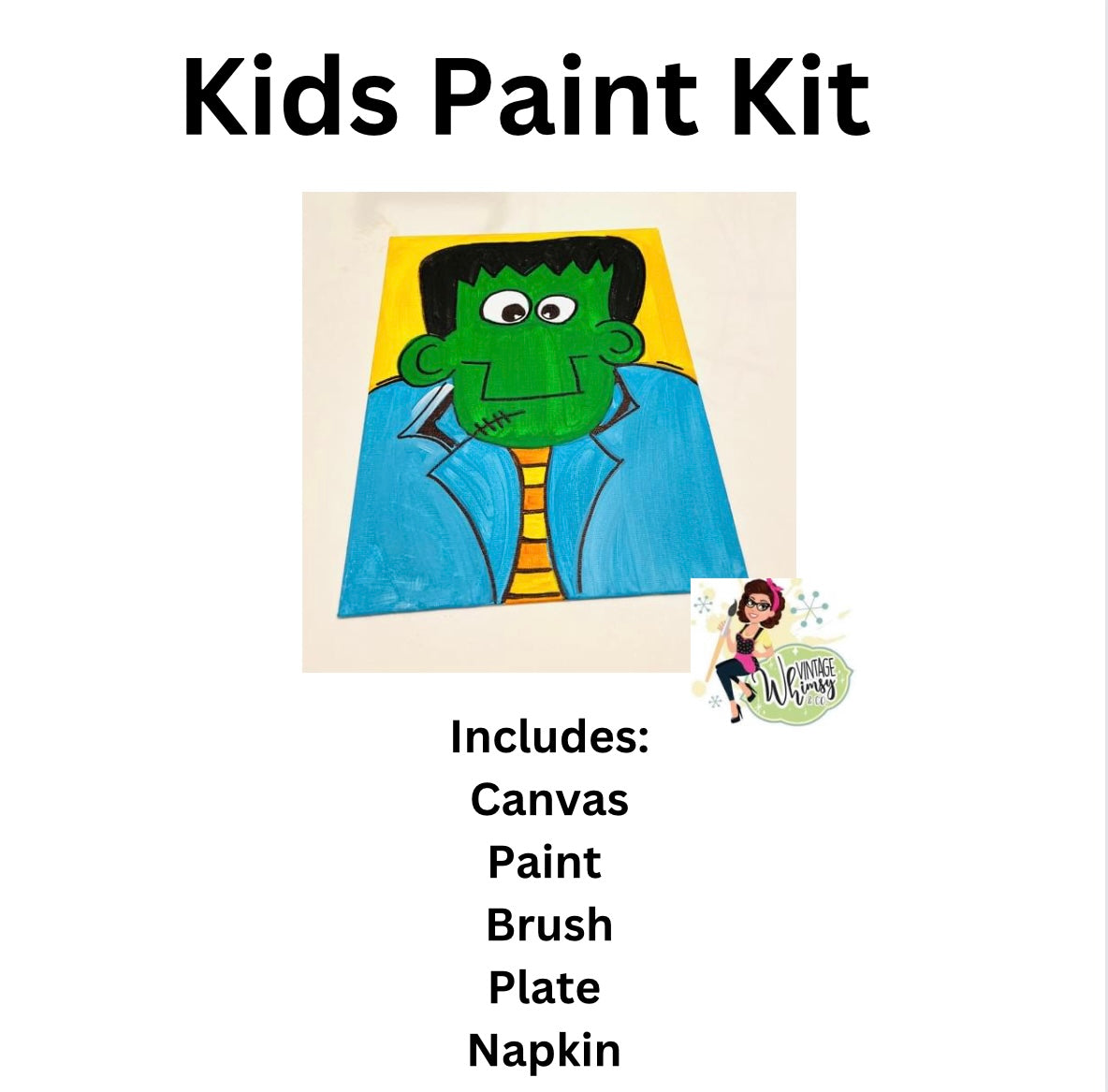 Kids Paint Kit (Canvas)