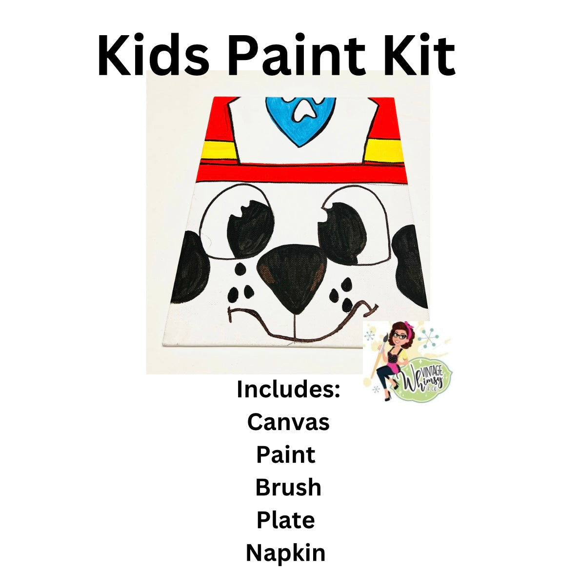 Kids Paint Kit (Canvas)