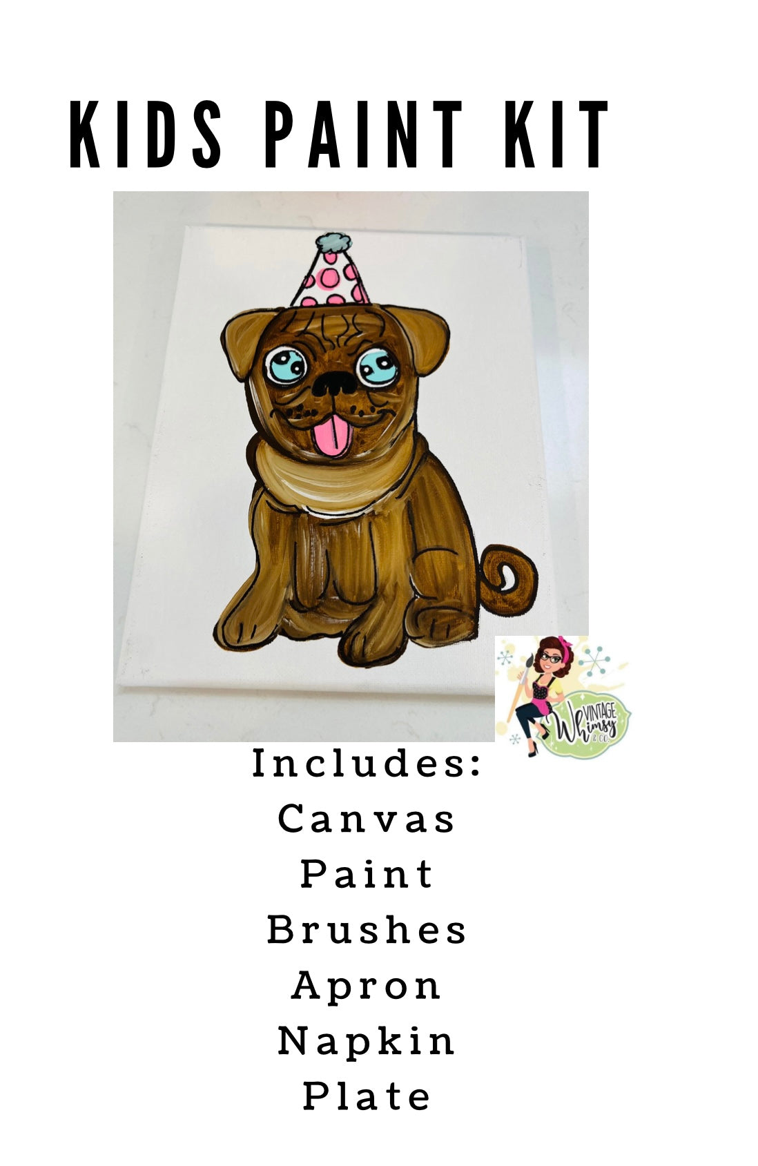Kids Paint Kit (Canvas)