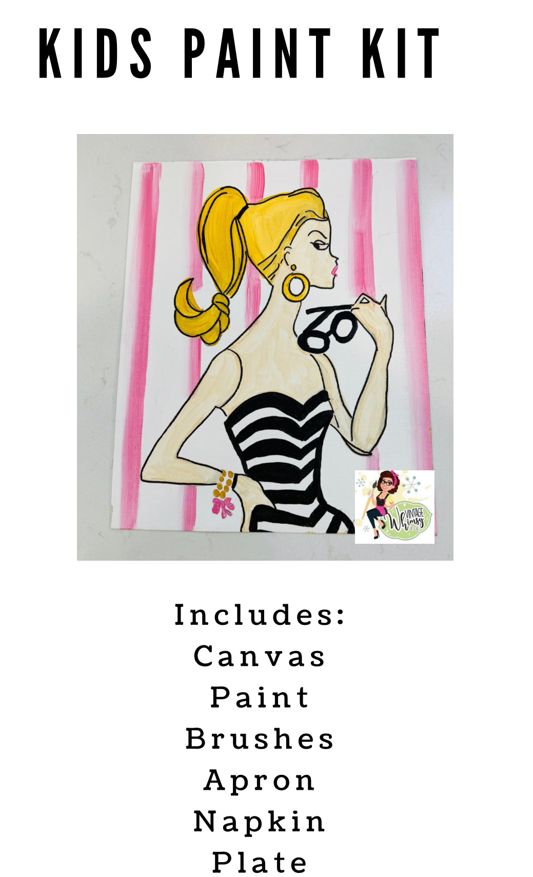 Kids Paint Kit (Canvas)