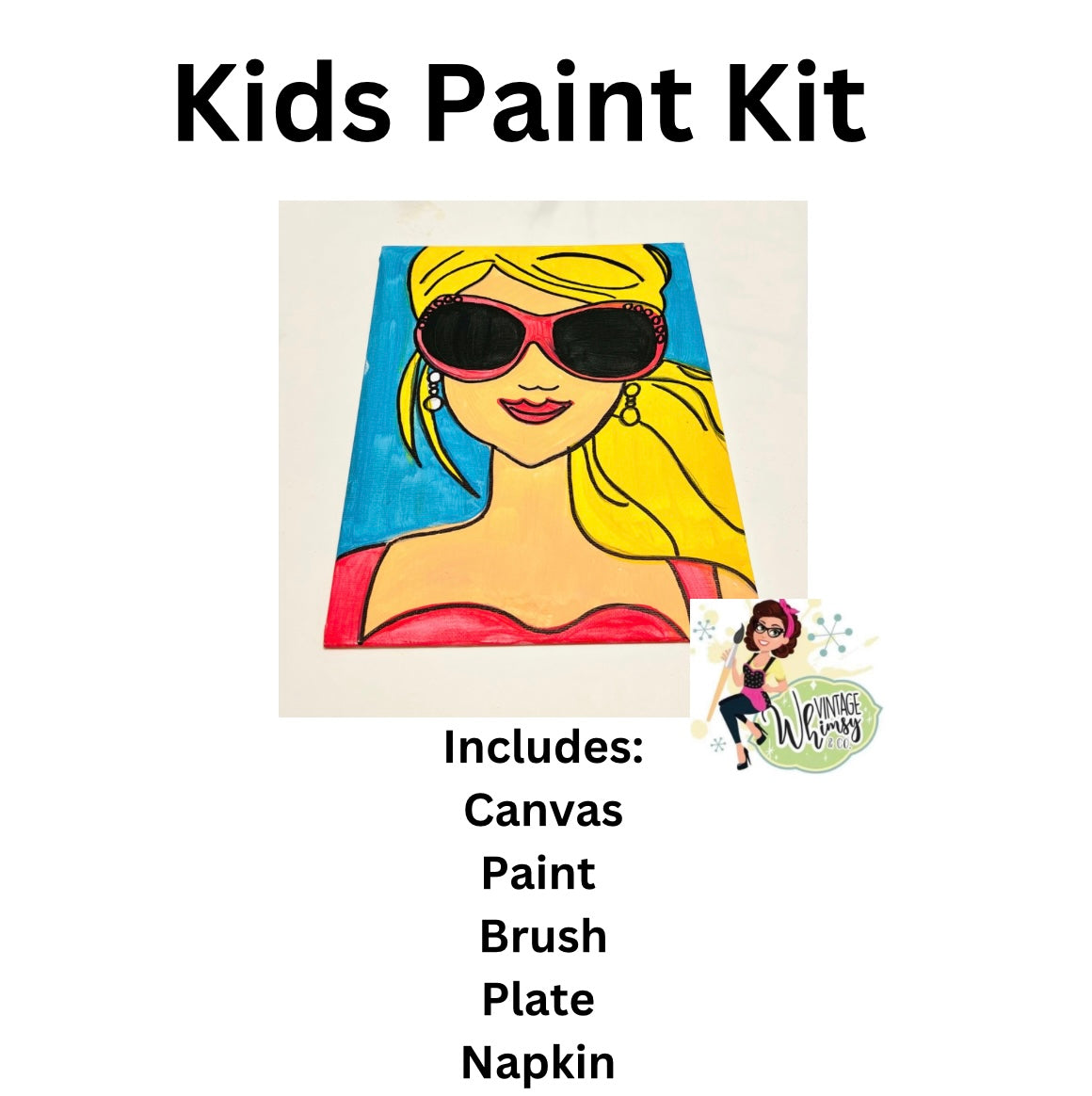 Kids Paint Kit (Canvas)