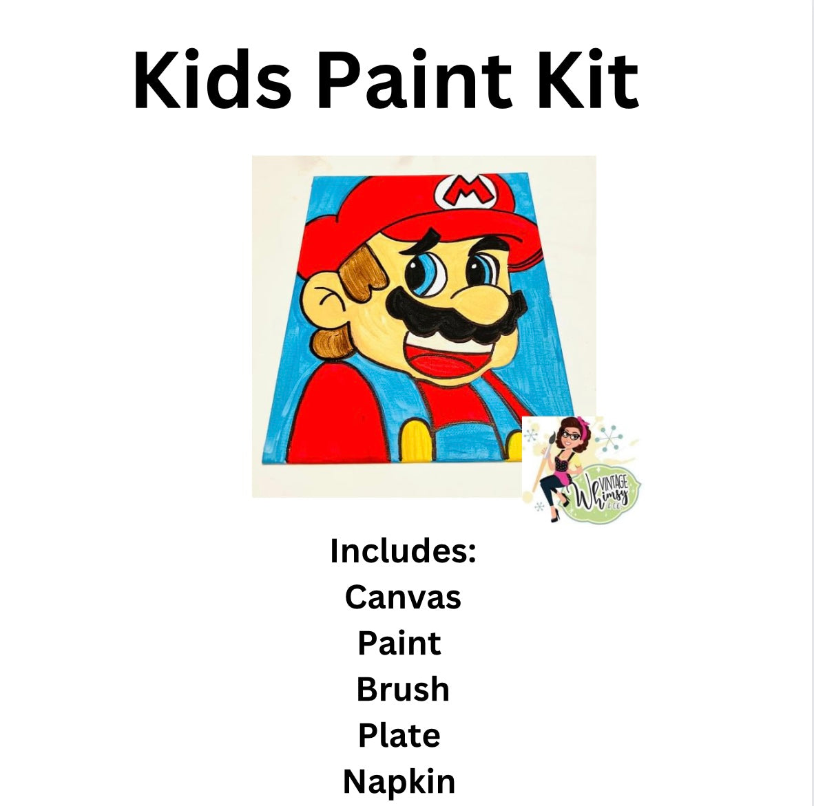 Kids Paint Kit (Canvas)