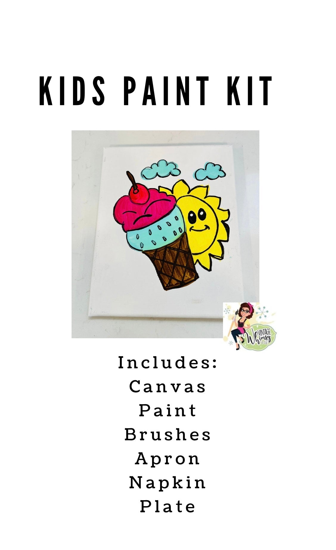 Kids Paint Kit (Canvas)