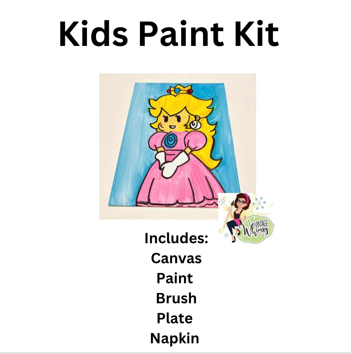 Kids Paint Kit (Canvas)