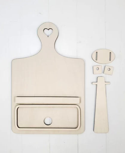 INTERCHANGEABLE BREADBOARD BASE ONLY - WOOD BLANK KIT