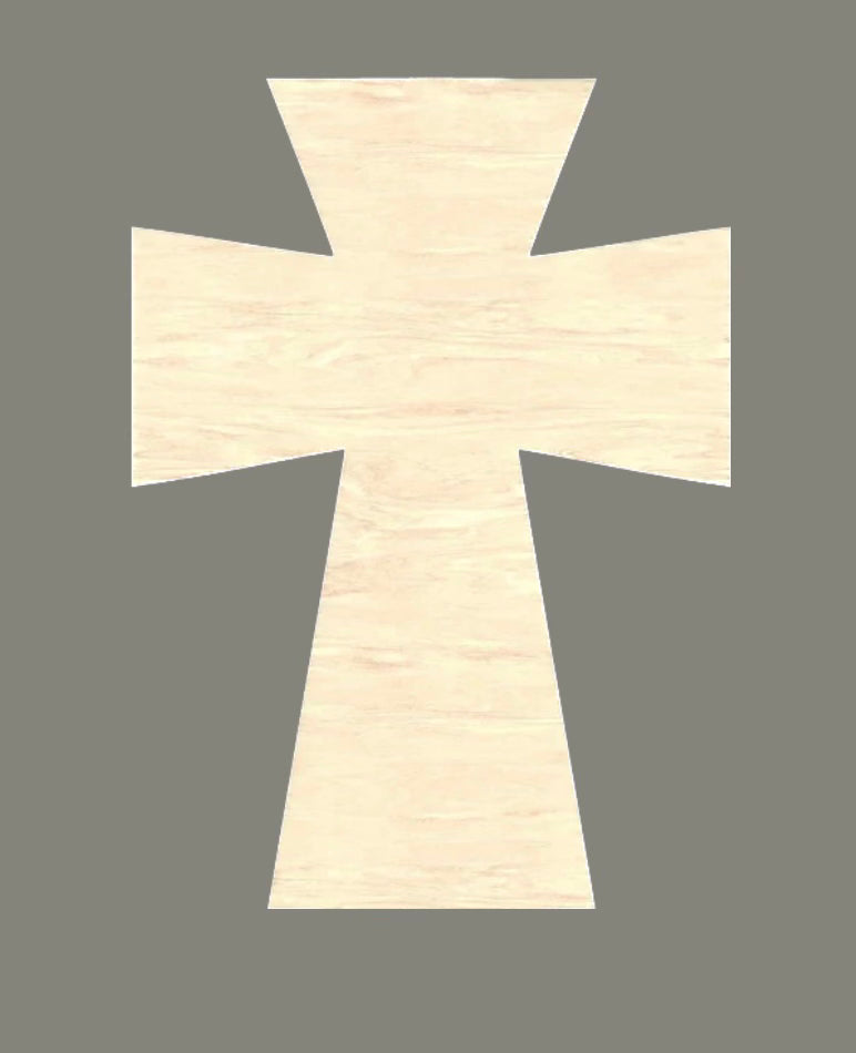 Adult Unfinished Doorhanger Cutouts