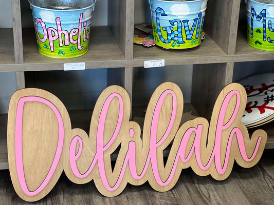 36 inch 3D Name Signs