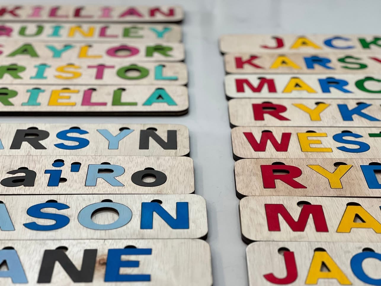 Custom Name Puzzles