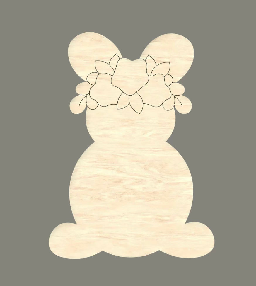 Adult Unfinished Doorhanger Cutouts