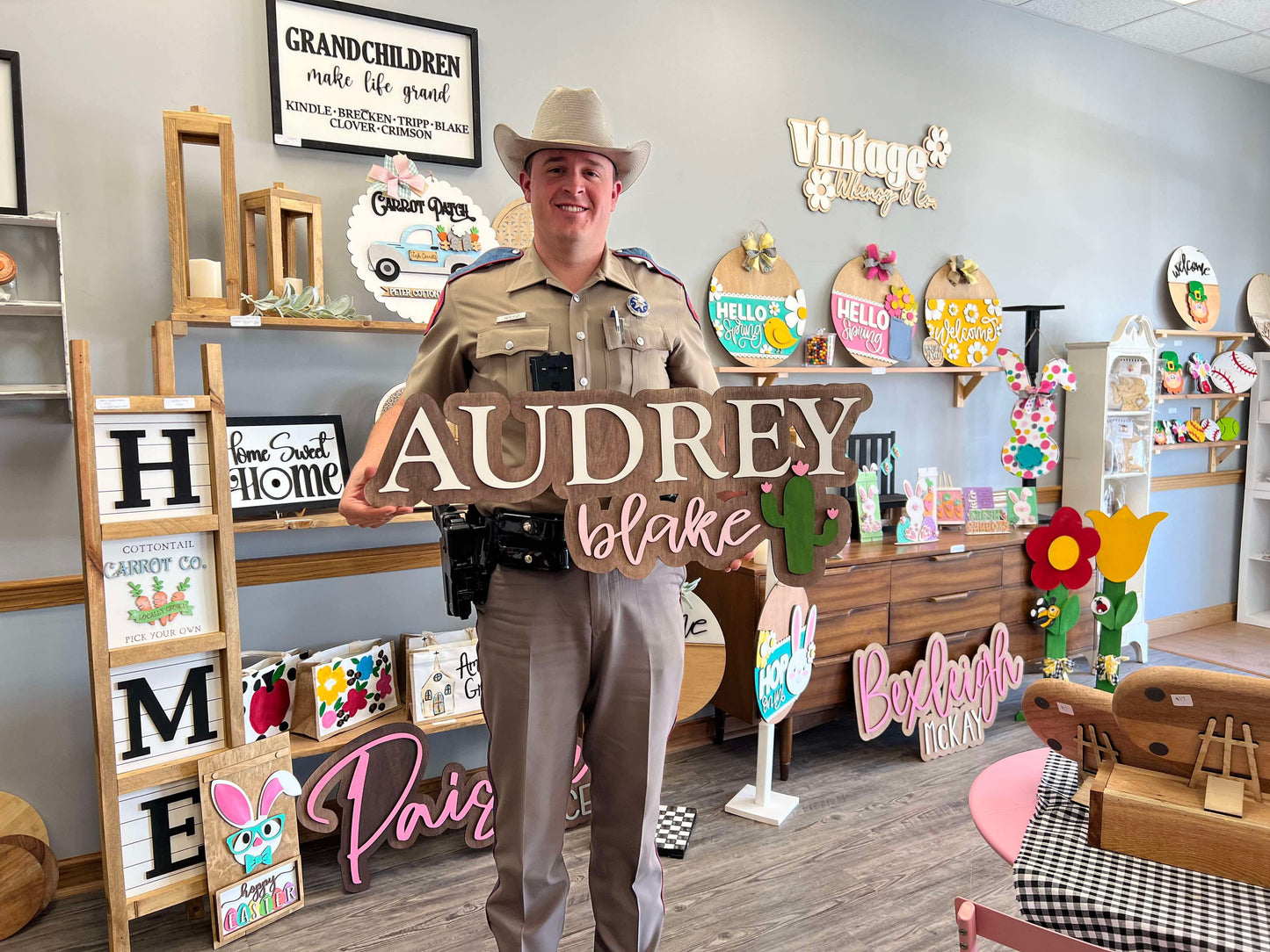 36 inch 3D Name Signs