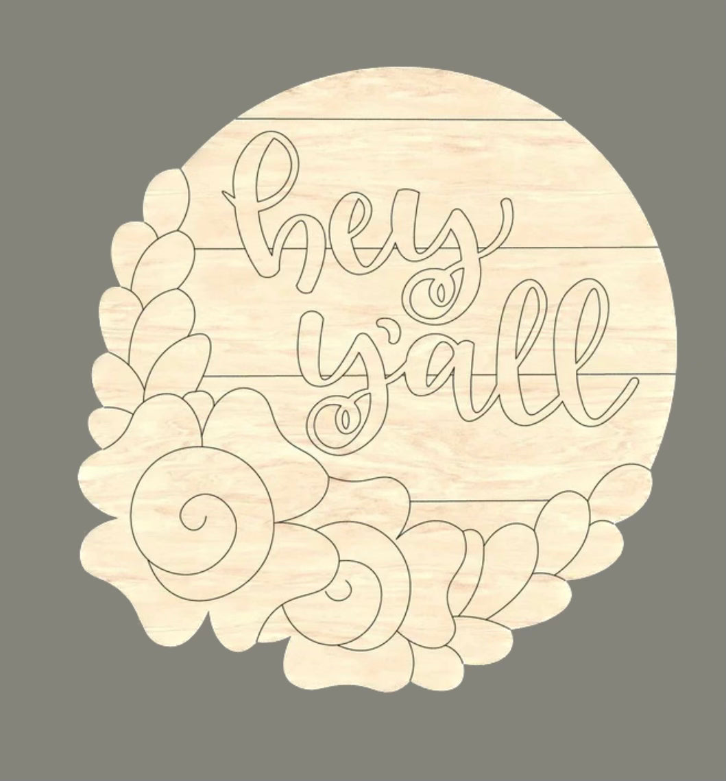 Adult Unfinished Doorhanger Cutouts