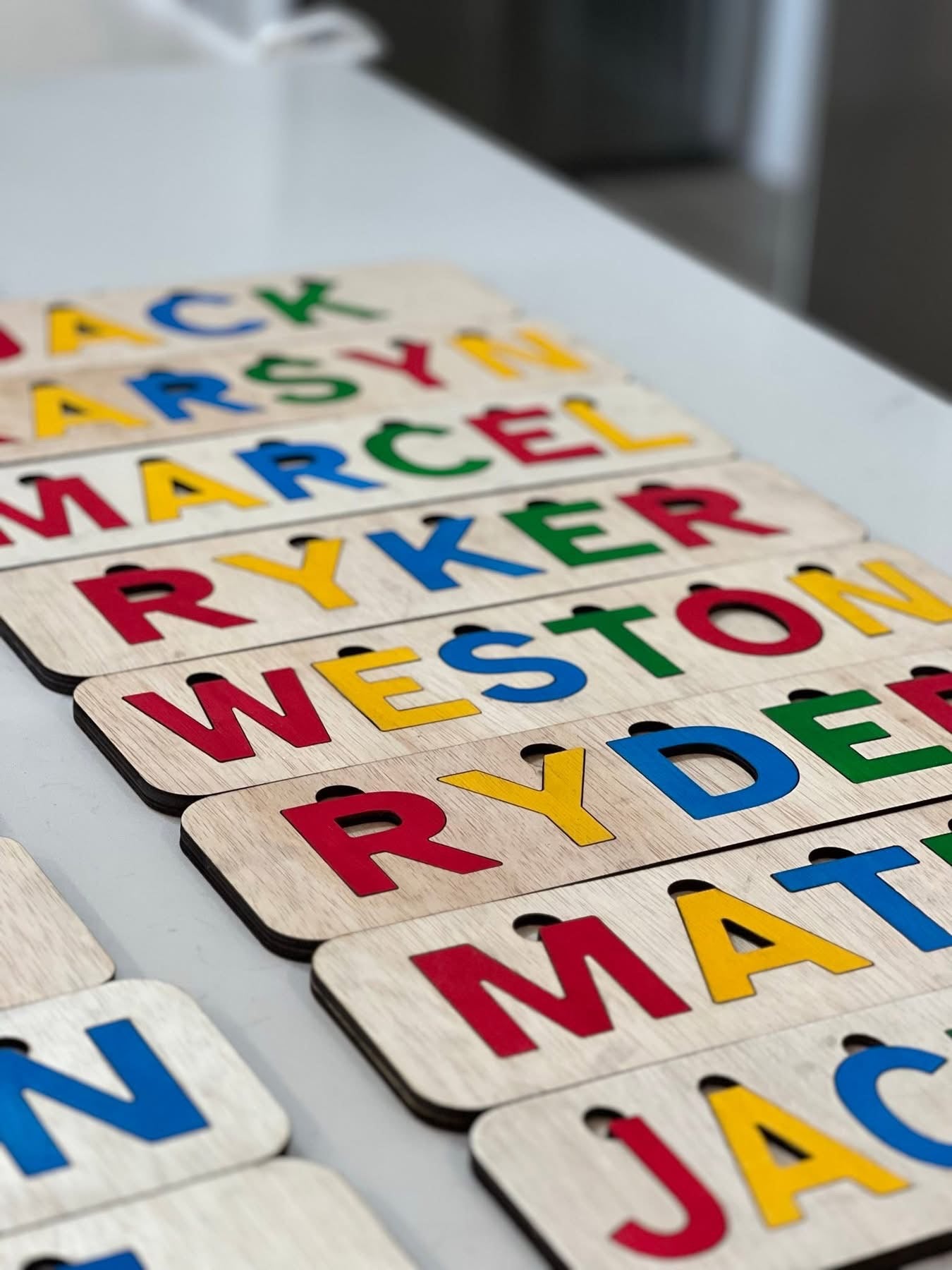Custom Name Puzzles