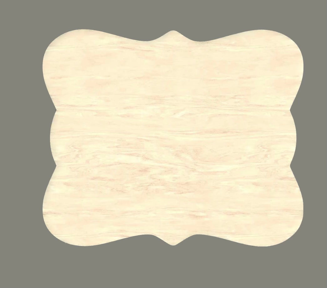 Adult Unfinished Doorhanger Cutouts