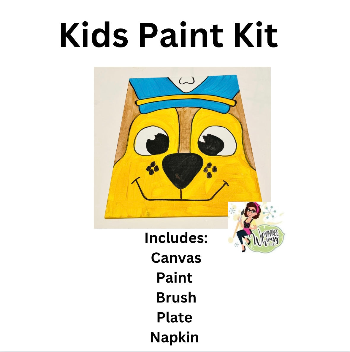 Kids Paint Kit (Canvas)